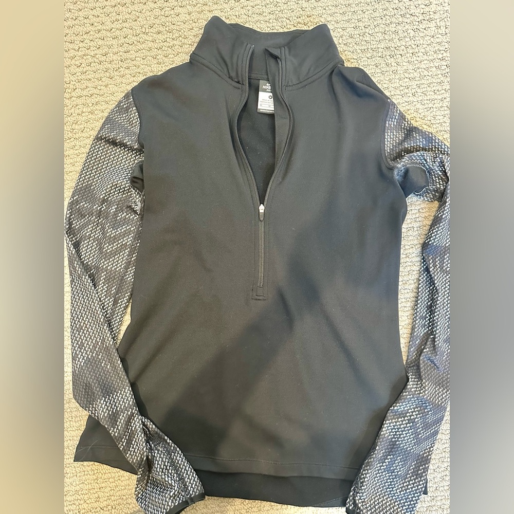 Nike Black Dri-FIT Pullover